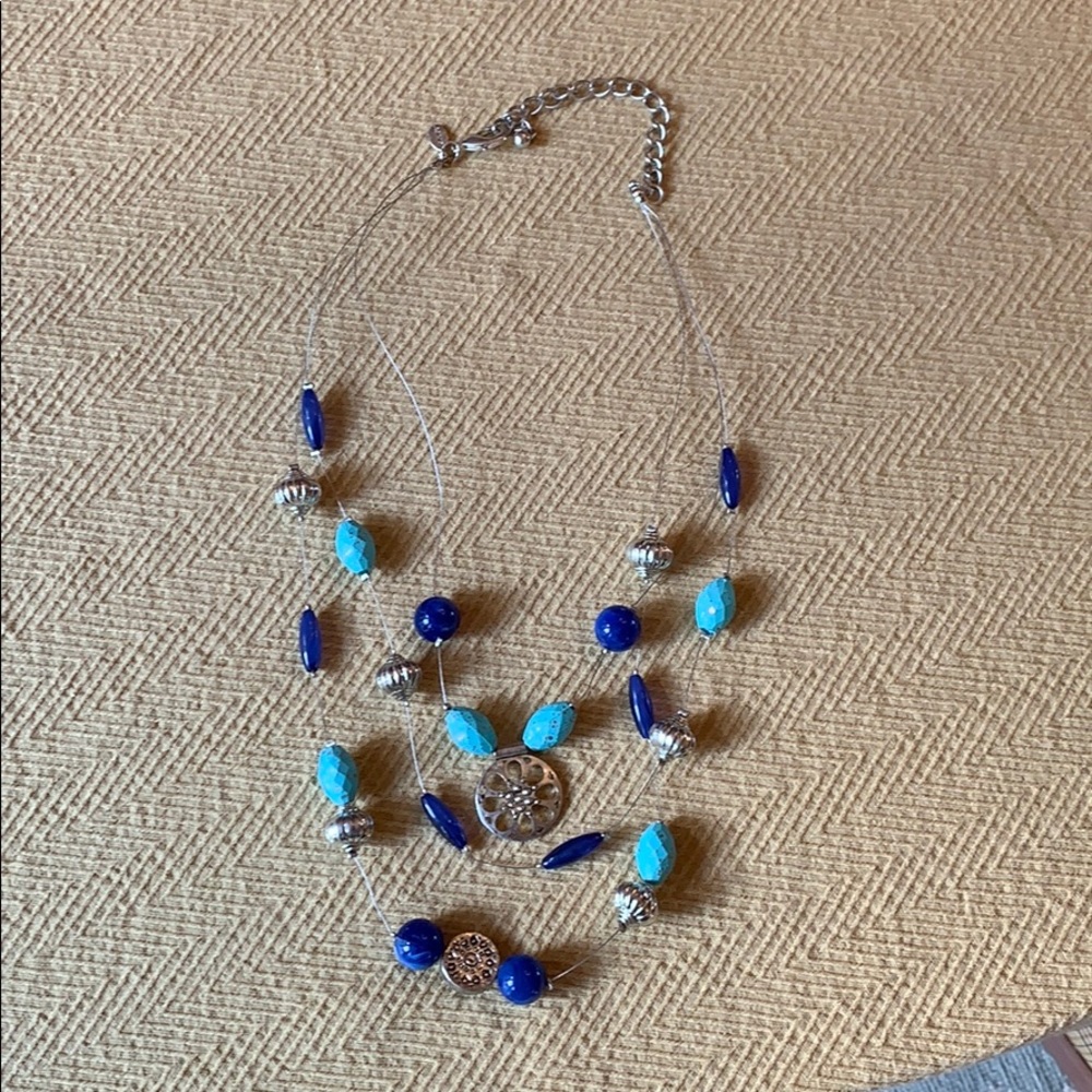 Three stranded necklace